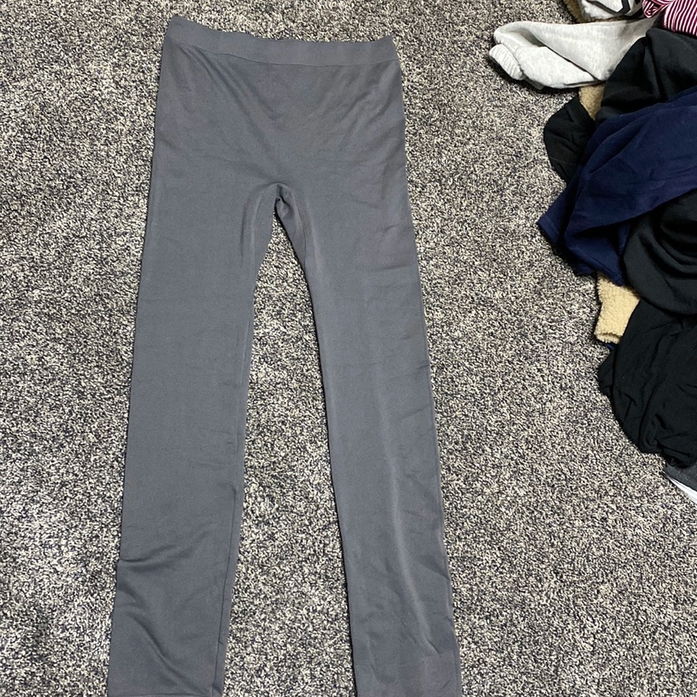 Lanebryant spandex leggings size a/b(fit me a large) never worn except tried on